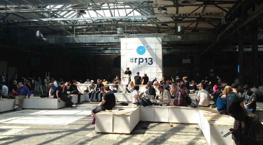 "Affenfelsen" auf der re:publica 2013