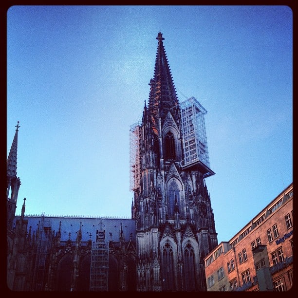 The big cathedral of cologne